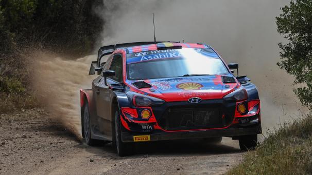 <p>Thierry Neuville landete auf Sardinien auf Rang drei.</p>