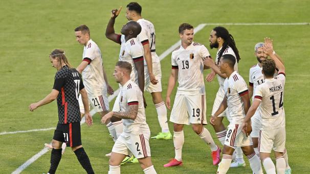 <p>Belgien setzte sich im letzten EM-Test gegen Kroatien durch.</p>