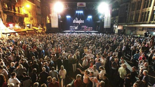 <p>Das Musikfestival FiestaCity in Verviers lockt Tausende Besucher an.</p>