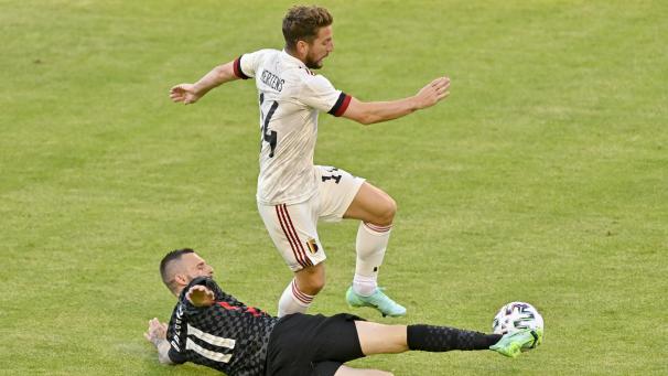 <p>Dries Mertens bekam kein Lob ab.</p>