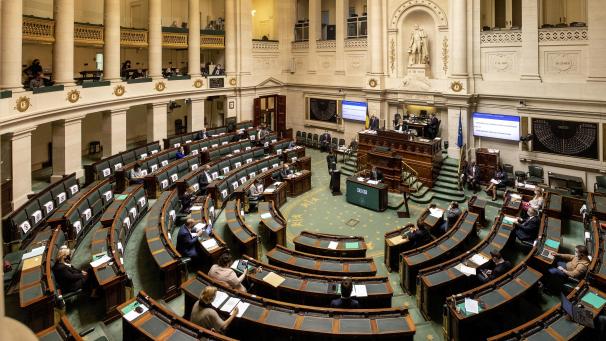 <p>Blick in den Plenarsaal der Kammer.</p>