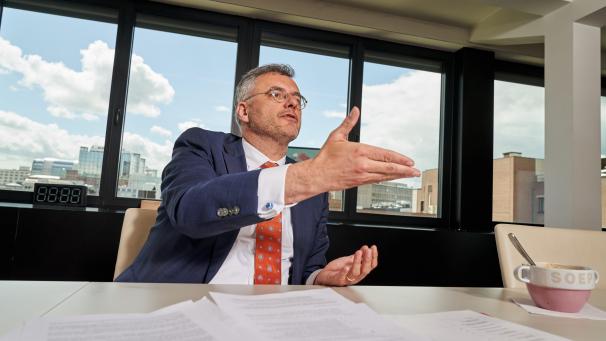 <p>Will seine eigene Macht beschneiden: Joachim Coens.</p>