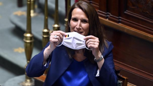 <p>Sophie Wilmès ist seit dem 1. Oktober 2020 Außenministerin in der Regierung De Croo.</p>