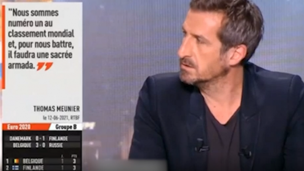 <p>Die französischen Experten störten sich an Aussagen von Thomas Meunier.</p>