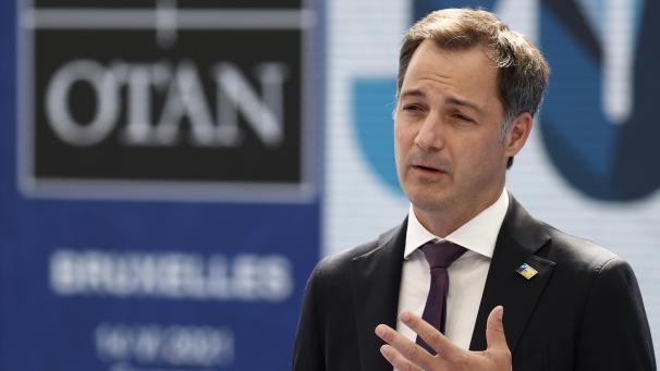 <p>Premierminister Alexander De Croo vor dem EU-Gipfel</p>