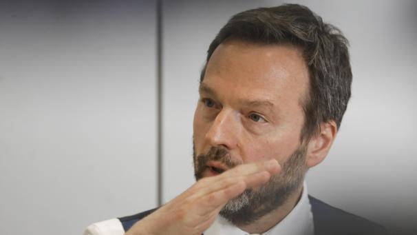 <p>Pierre Wunsch, Gouverneur der Nationalbank, stellte am Montag die Frühjahrsprognose für die belgische Wirtschaft vor.</p>