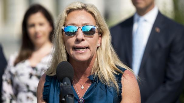 <p>Marjorie Taylor Greene</p>