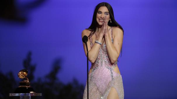 <p>Sahnte im April bei den Grammys ab: Dua Lipa.</p>
