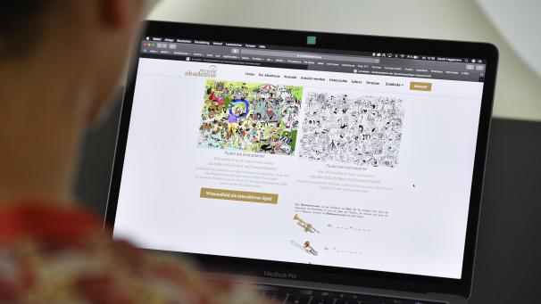 <p>Das Online-Angebot der Musikakademie umfasst interaktive Lernspiele, Videos und Hörproben.</p>