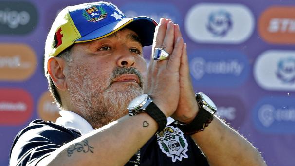 <p>Diego Maradona starb im November 2020.</p>