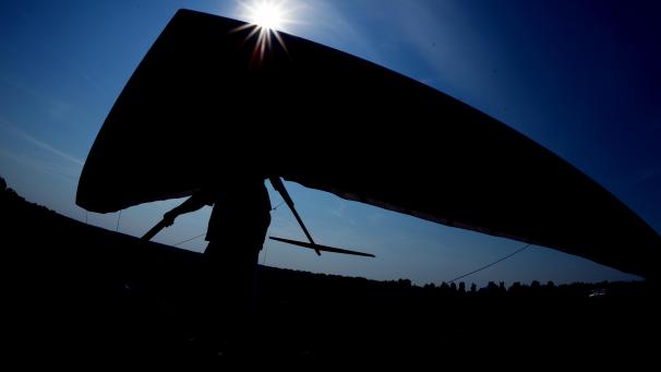 <p>Ein Mann aus der Gemeinde Büllingen prallte mit seinem Ultraleicht-Trike in Rodt auf.</p>
