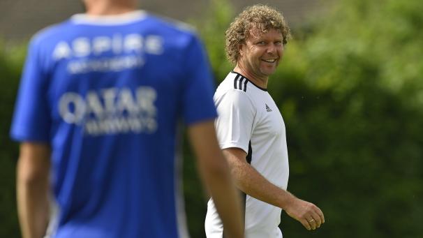 <p>Hat am Freitag mit seinem neuen Team die Arbeit aufgenommen: Trainer Stefan Krämer.</p>