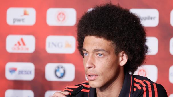 <p>Er hat es geschafft: Axel Witsel feierte gegen Dänemark sein Comeback.</p>