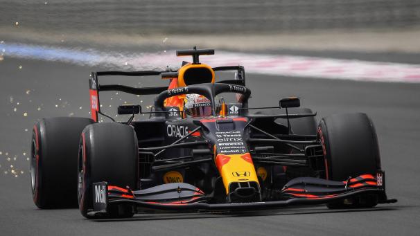 <p>Max Verstappen in Aktion</p>
