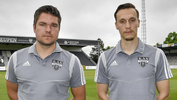 <p>Mario Kohnen (l.) und Yanni Egyptien</p>