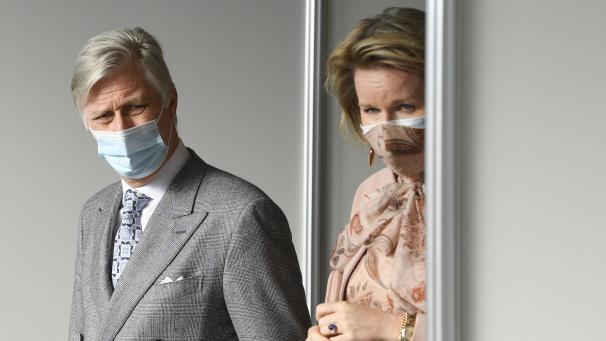 <p>Königin Mathilde und König Philippe treffen am Freitag auf António Guterres.</p>