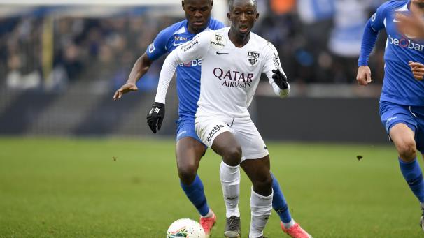 <p>Lazare Amani (hier noch im Trikot der AS Eupen)</p>