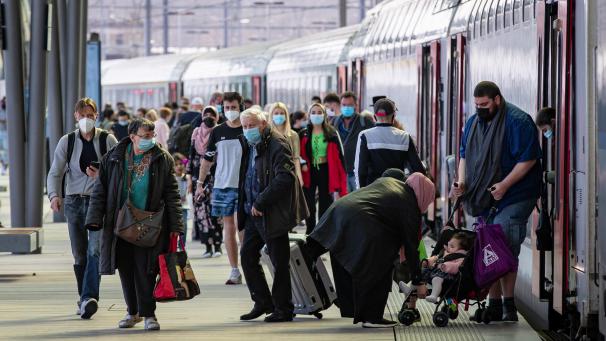 <p>Die Küste ist auch in Zeiten von Corona ein beliebtes Ausflugsziel der Belgier.</p>