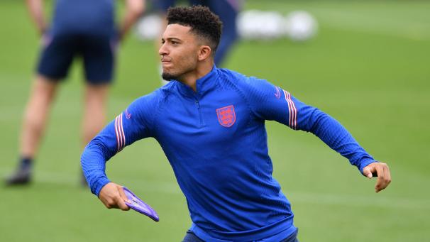 <p>Jadon Sancho kommt derzeit nicht über eine Reservistenrolle hinaus.</p>