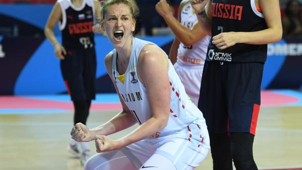 <p>Zum richtigen Zeitpunkt topfit: Emma Meeseman führte die „Cats“ ins Halbfinale.</p>