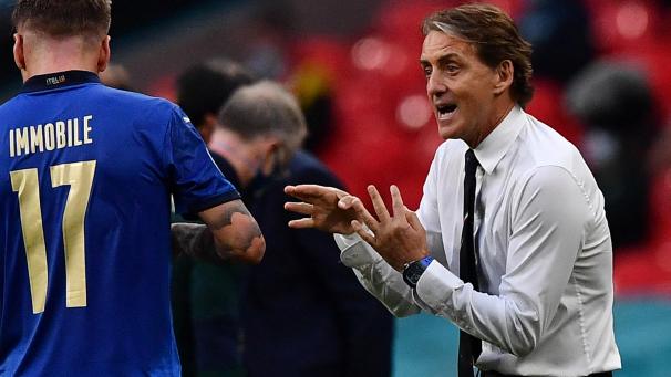 <p>Roberto Mancini sah auch positives in dem mühsamen Sieg.</p>
