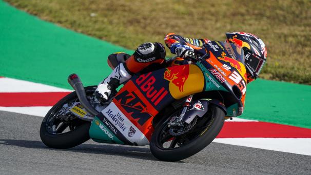 <p>Pedro Acosta kam mit dem Schrecken davon.</p>