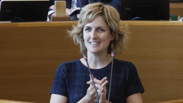 <p>Regionalministerin Céline Tellier</p>