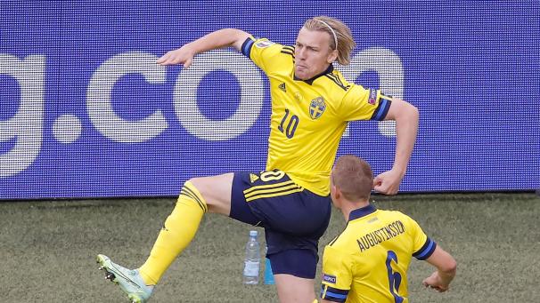 <p>Emil Forsberg lässt den Ausfall von Zlatan Ibrahimovic ein wenig vergessen.</p>