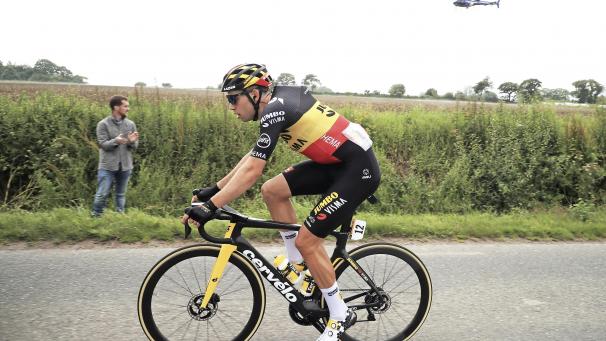 <p>Wout Van Aert will am Mittwoch ins Gelbe Trikot.</p>