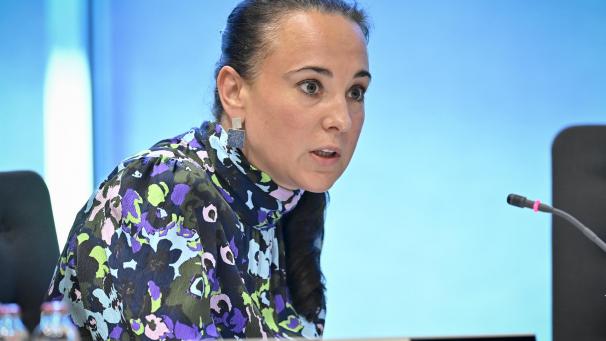 <p>Musste einige Erklärungen zu dem Mammutdekret im Unterrichtswesen abgeben: Bildungsministerin Lydia Klinkenberg.</p>