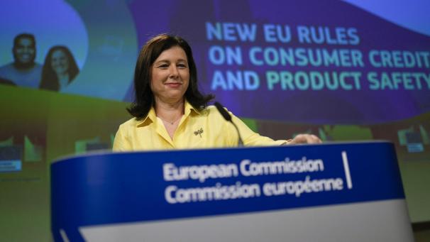 <p>Vera Jourova ist seit 2019 Vizepräsidentin der EU-Kommission und Kommissarin für Werte und Transparenz.</p>