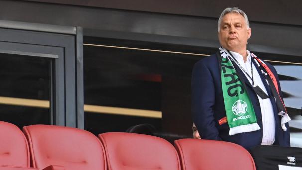<p>Viktor Orban, Ministerpräsident von Ungarn, hat sich bei der Fußball-EM einige Spiele live im Stadion angeschaut.</p>