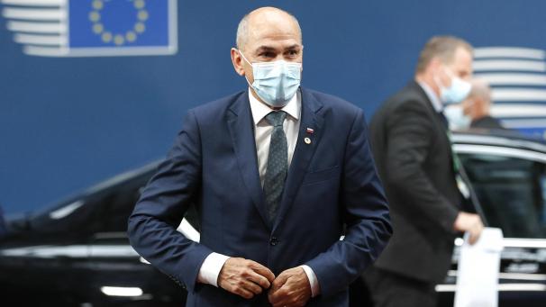 <p>Janez Jansa ist seit dem 13. März 2020 Ministerpräsident Sloweniens.</p>