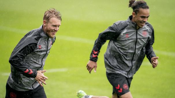 <p>Yussuf Poulsen (r.)</p>