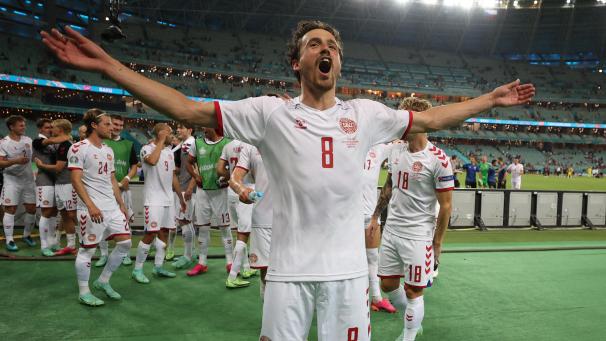 <p>Hat sich bei der EM in den Mittelpunkt gespielt: Thomas Delaney.</p>