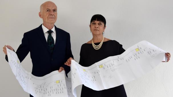 <p>Die Da-Vinci-Experten Alessandro Vezzosi (links) und Agnese Sabato haben die Nachfahren des Universalgenies Leonardo Da Vincis ausfindig gemacht.</p>