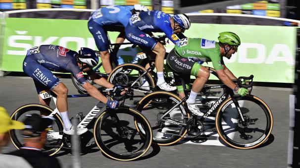 <p>Mark Cavendish hatte auch in Carcassone die Nase vorne.</p>