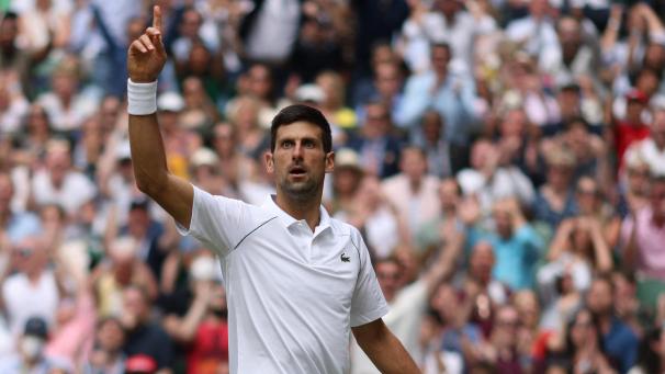 <p>Siegte am Sonntag in Wimbledon: Novak Djokovic.</p>