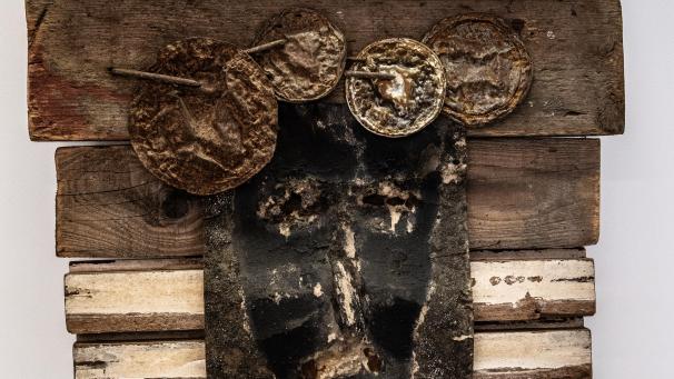 <p>Simone Huby gab ihren Werken keine Namen, sondern ließ sie selbst sprechen.</p>