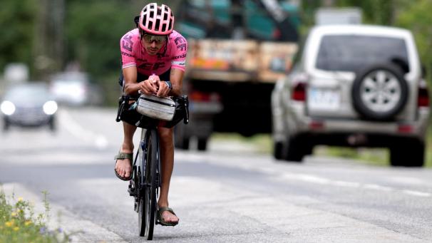 <p>Hat es bis nach Paris geschafft: Lachlan Morton.</p>