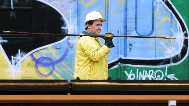 <p>Die Entfernung von Graffitis auf Zügen hat die SNCB im letzten Jahr über sechs Millionen Euro gekostet.</p>