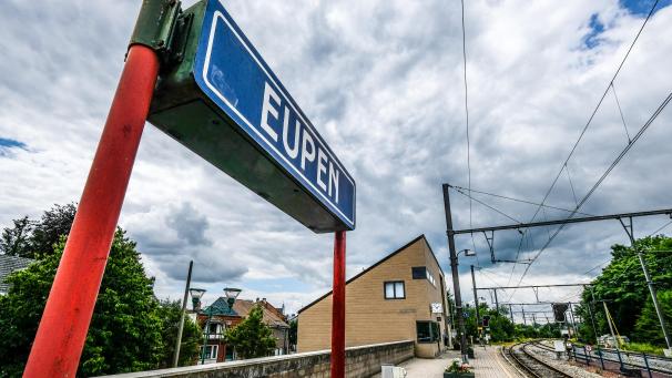 <p>Am Eupener Bahnhof herrscht seit Mittwoch Stillstand.</p>