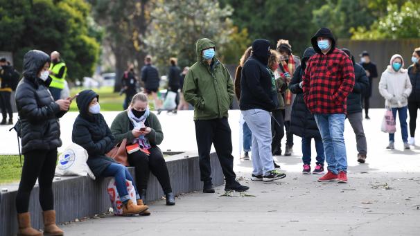<p>Melbourne verschärft wieder die Corona-Regeln.</p>
