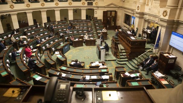 <p>Blick in den Plenarsaal der Kammer.</p>