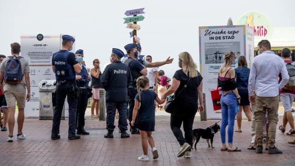 <p>Mit strengeren Kontrollen soll die Polizei Ärger am Strand zuvorkommen (hier: Blankenberge).</p>