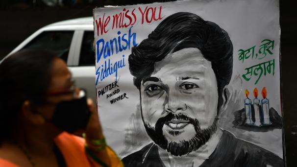 <p>Ist bei Kämpfen ums Leben gekommen: Danish Siddiqui.</p>