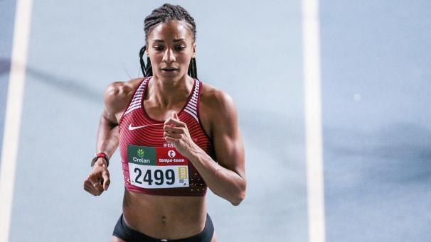 <p>Nafi Thiam darf die belgische Fahne bei der Eröffnungsfeier tragen.</p>