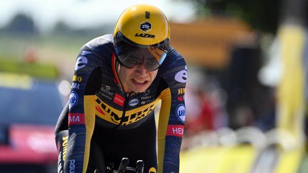 <p>Wout Van Aert gewann die Etappe.</p>