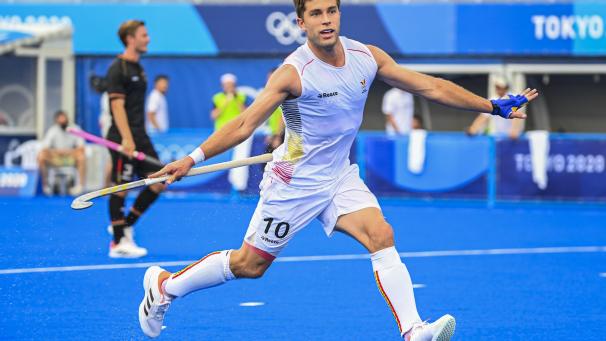 <p>Cédric Charlier sorgte mit zwei Toren für eine frühe belgische 2:0-Führung.</p>