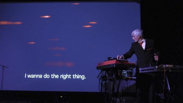 <p>Felix Kubin Mea Fest 2019 by Geert Coppens</p>